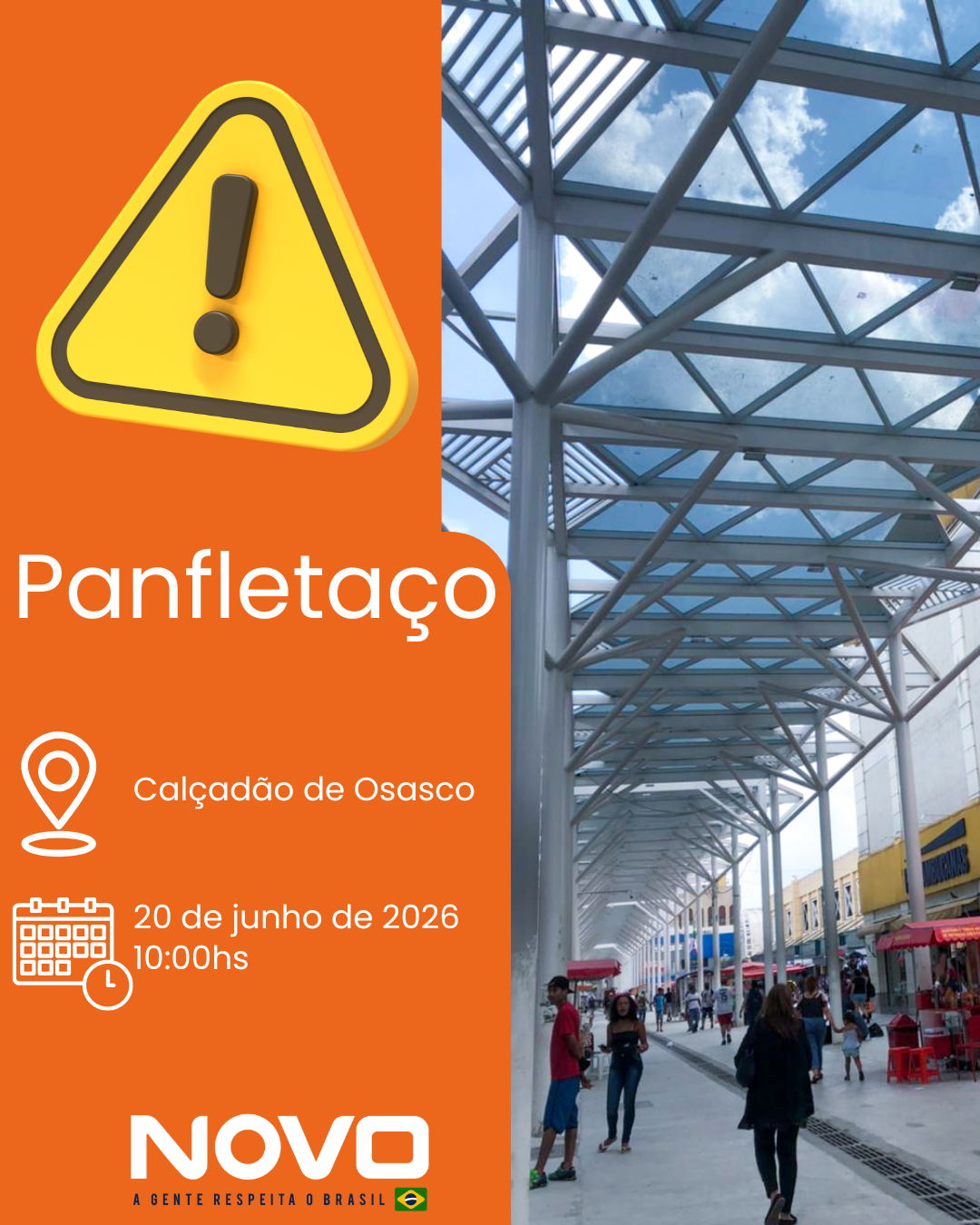 Panfletaço Calçadão  de Osasco