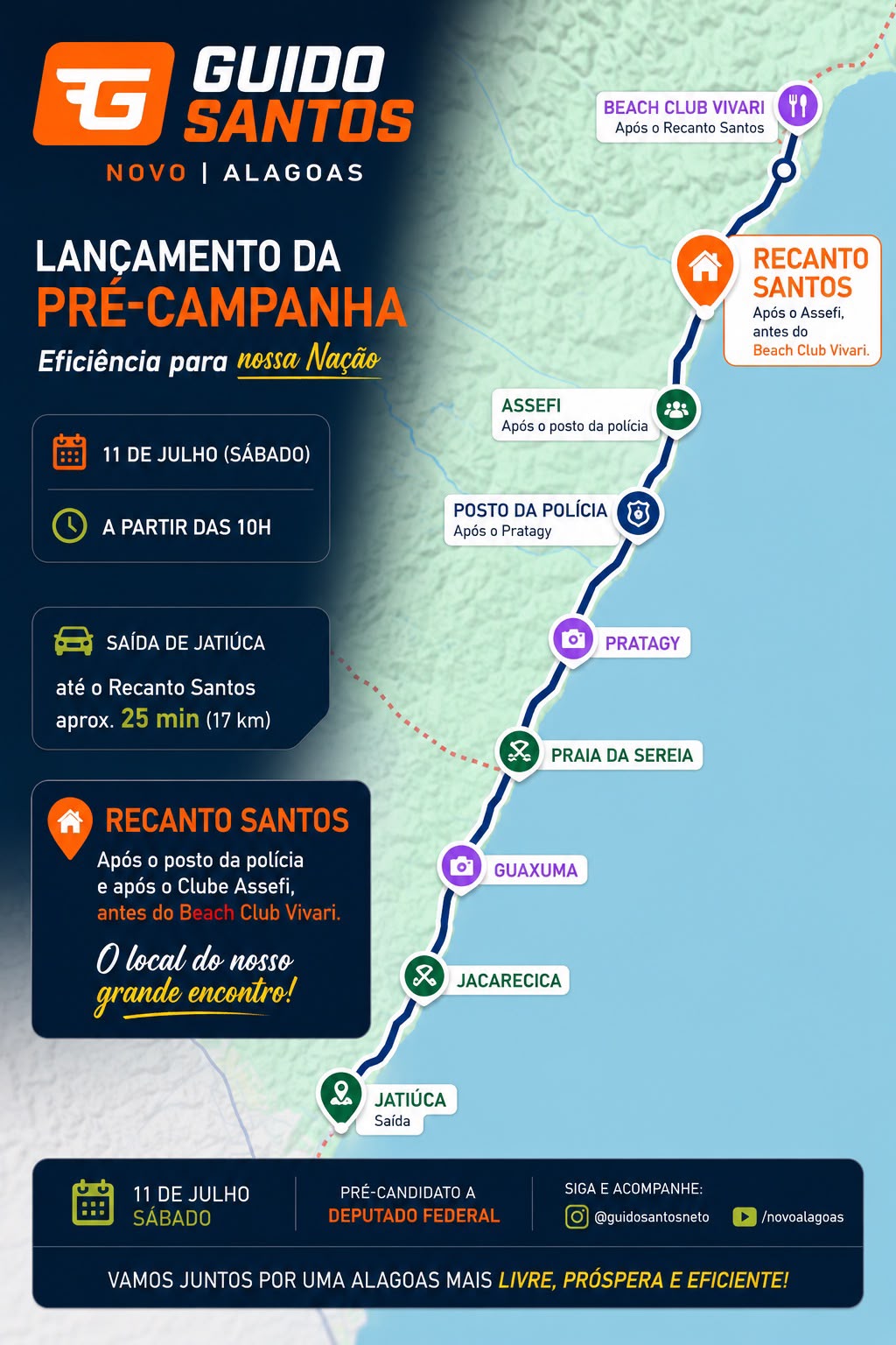 Lançamento Pré-Campanha Guido Santos