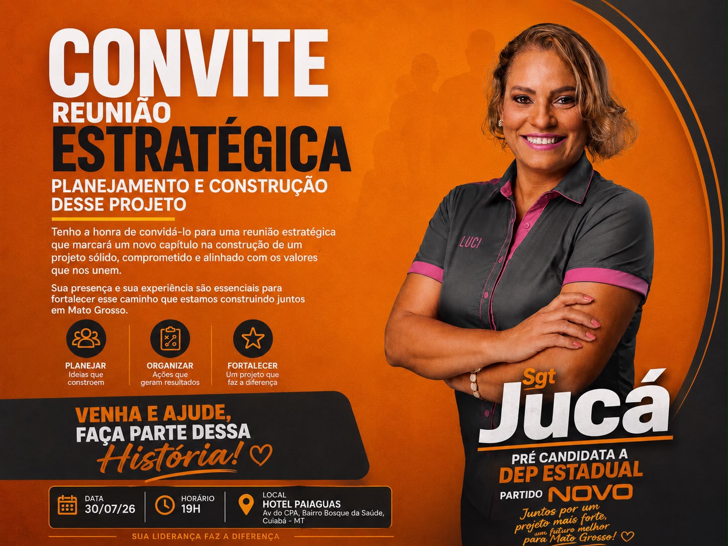 Reunião Estratégica com a Sgt Jucá